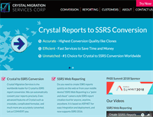 Tablet Screenshot of crystalmigration.com